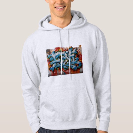 slang en coole graffiti hoodie (Voorkant)