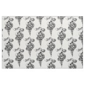 slang en gebroken schedel stof (Fat Quarter)