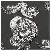 slang en gebroken schedel stof (Close Up)