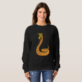 Slang Giraffe Wilde Dieren Trui (Voorkant volledig)