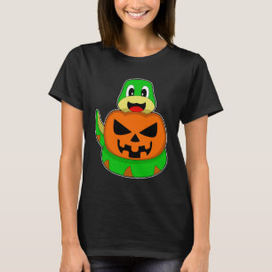 Slang Halloween Pompoen T-shirt