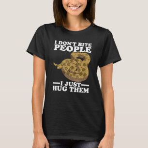 Slang Ik Dont Bijt Mensen Bananenbal Python T-shirt