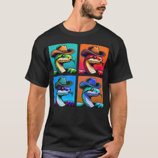 Slang in Cowboyhoed Grappig Dier Cowboy Slang T-shirt