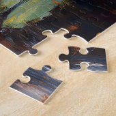 Slang in de Florida Everglades schilderij Legpuzzel (Zijkant)