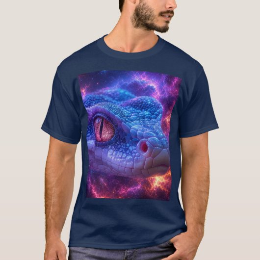 SLANG IN DE RUIMTE T-SHIRT (Voorkant)