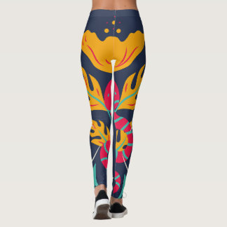 Slang in het bos leggings