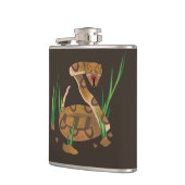 Slang in het Gras Fles Heupfles (Links)
