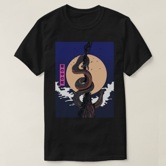 Slang in het Gras T-shirt (Design voorkant)