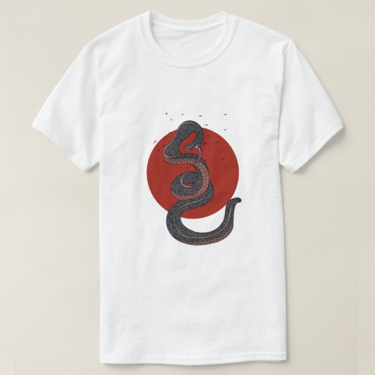 Slang in het Gras T-shirt (Design voorkant)