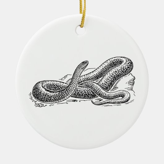 Slang Keramisch Ornament (Voorkant)