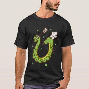 Slang koken Terrarium reptiel dier dierentuin T-shirt
