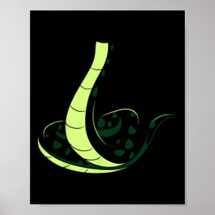 Slang Lichaam Kostuum Leuk Gemakkelijk Dier Hallow Poster