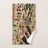 Slang, luipaard badhanddoek sets bad handdoek (Handdoek)