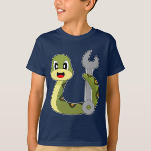 slang mechanische moersleutel t-shirt