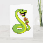 Slang met Kip Kaart (Voorkant)