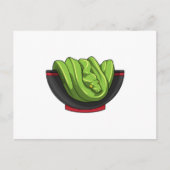 Slang met Ramen Kom Briefkaart (Voorkant)