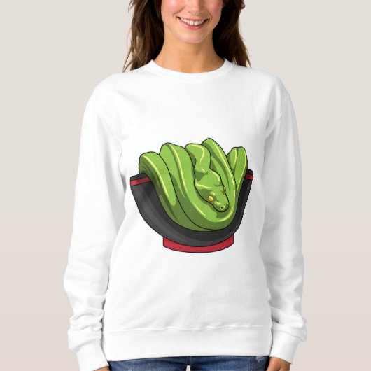 Slang met Ramen Kom Trui (Voorkant)