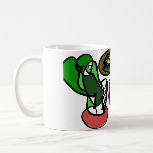 Slang mooi koffiemok (Links)