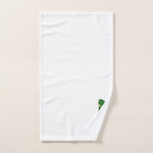 Slang Ontwerp Monogram Bad Handdoek (Handdoek)