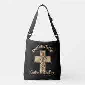 Slang op Kruis Crossbody Tas (Voorkant)
