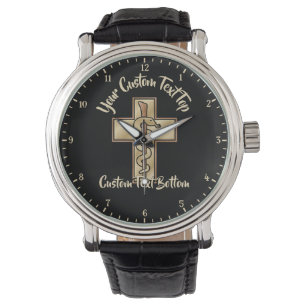 Slang op Kruis Horloge