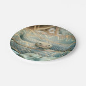 Slang Papieren Bordje (Gekanteld)