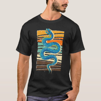 Slang Reptiel Verzorger Huisdier Dier Retro Slang T-shirt