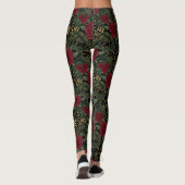 Slang Roos Print Leggings (Achterkant)