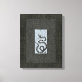 Slang/Slang Sumi-e Canvas Afdruk (Voorkant)