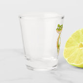 Slang - symbool van 2025 shot glas (Links)