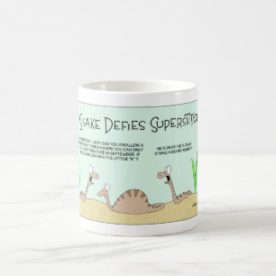 Slang tart bijgeloof koffiemok