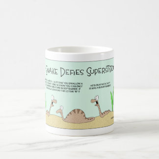 Slang tart bijgeloof koffiemok