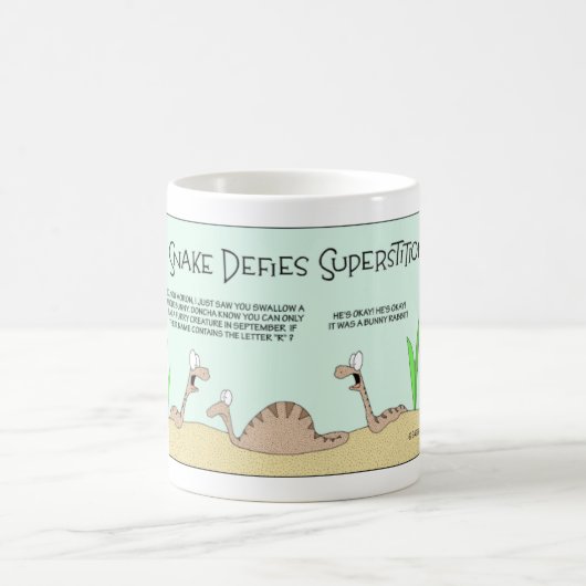 Slang tart bijgeloof koffiemok (Center)