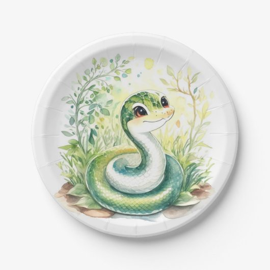 Slang Verjaardag Papieren Bordje (Voorkant)