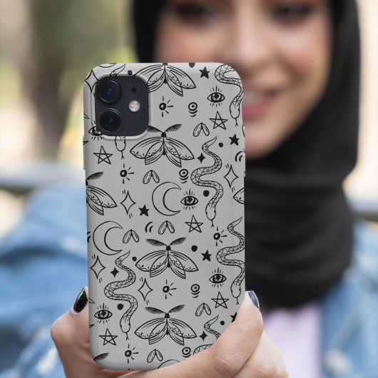 Slang - Vintage Occult Nacht iPhone 16 Hoesje