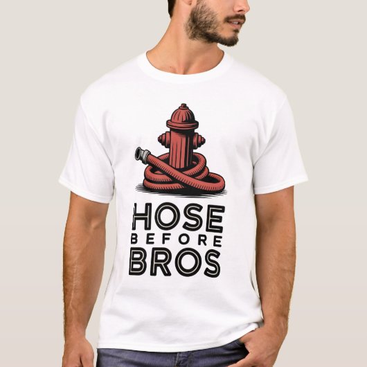 Slang voor brandweerlieden | Grappige brandweerman T-shirt (Voorkant)