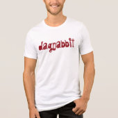 Slang word dagnabbit grappig t-shirt design (Voorkant)