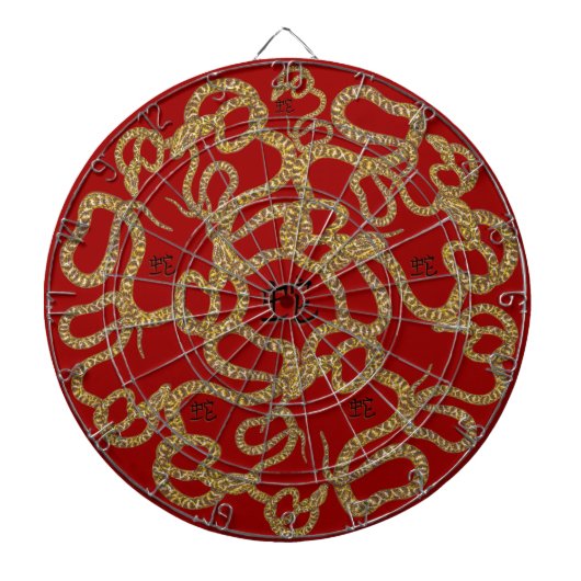 Slangen! Dartbord (Voorkant)