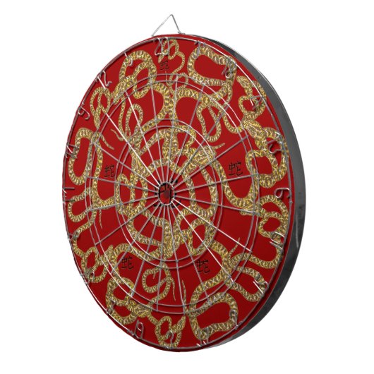 Slangen! Dartbord (Voorkant Rechts)