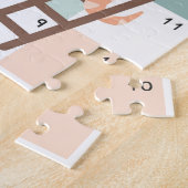 Slangen en ladders bordspel kinder legpuzzel (Zijkant)