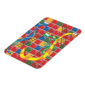 slangen en ladders magneet (Linkerzijde)