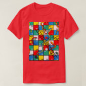 slangen en ladders t-shirt (Design voorkant)