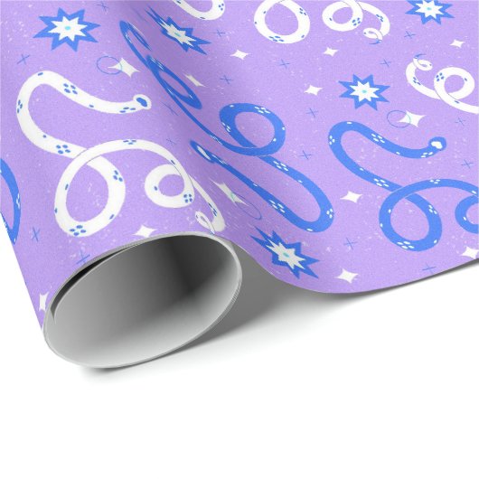 Slangen en sparkels cadeaupapier (Rol Hoek)