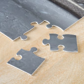 Slangen leven! Het is een Garter Snake. Legpuzzel (Zijkant)