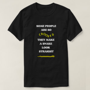 SLANGEN LOPEN 2 Heren Unisex Sarcastische Slang Z T-shirt