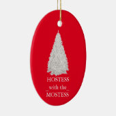 Slangen met de kerstkeramiek zonder gevoel of keramisch ornament (Rechts)