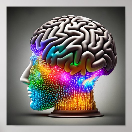 Slangen met lichten poster (Voorkant)