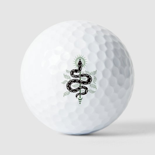 Slangen Oase Golfballen (Voorkant)