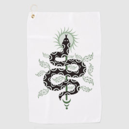 Slangen Oase Golfhanddoek