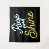 Slangen omhoog- en shine-neonteken wandkleed (Voorkant)